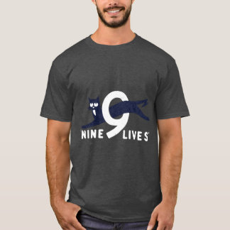 Camiseta garoto de 9 vidas