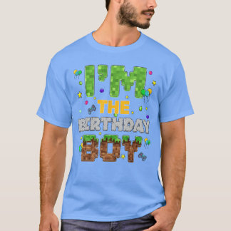 Camiseta Garoto de Aniversário Imhe Piel Gamer Festa Famíli