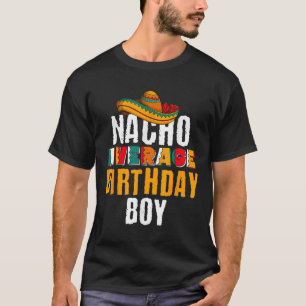 Camiseta Garoto de Aniversário Nacho Médio Cinco De Mayo Me