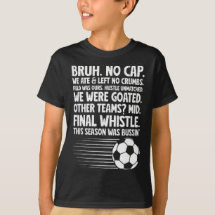 Camiseta Garoto de Futebol Garoto de Futebol Engraçado