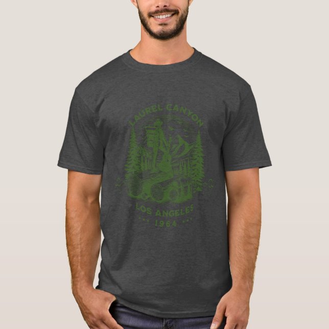 Camiseta Garoto de Laurel Canyon 1964 (Frente)
