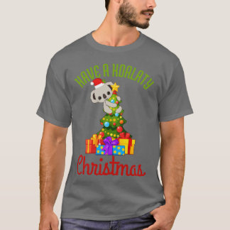 Camiseta Garoto de Natal Koala