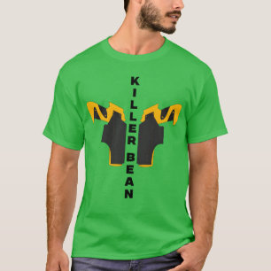 Camiseta Garoto-Design de pistola da Killer Bean