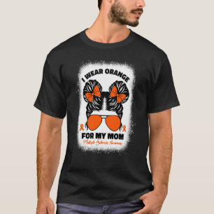 Camiseta Garoto Eu Visto Laranja Para Minha Mãe Sra. Escler