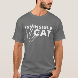 Camiseta Garoto Gato Invisível