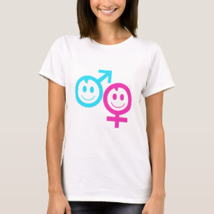 Camiseta Garoto gêmeo e menina