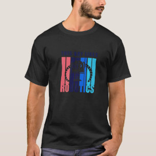 Camiseta Garoto Gosta De Mecânica De Engenharia Robótica
