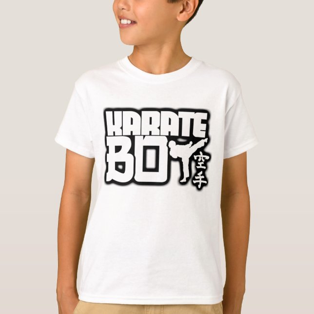 Camiseta Garoto Karate (Frente)