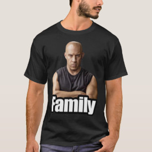 Camiseta Garoto MEME da família de Vin Diesel