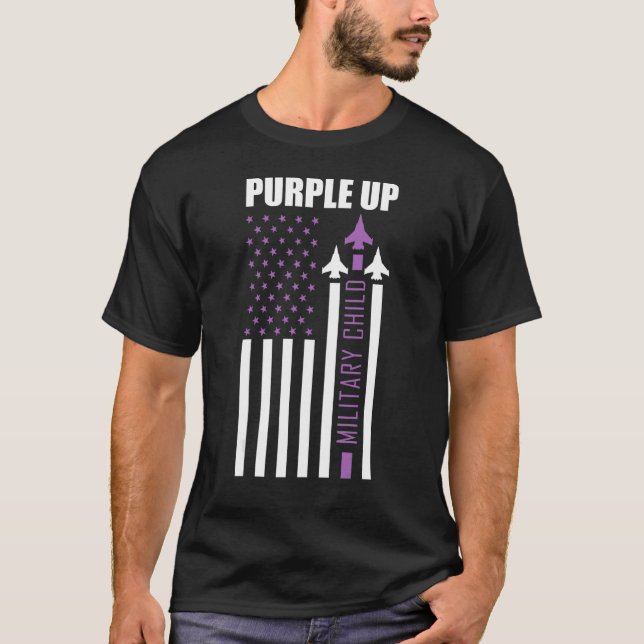 Camiseta Garoto Militar Forte Jato Ortoso Militar Militar O (Frente)