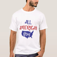 Garoto Patriota Americano Mapa dos EUA Crianças