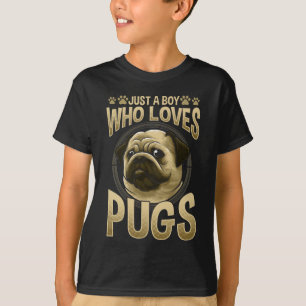 Camiseta Garoto que ama o Pata Cachorro