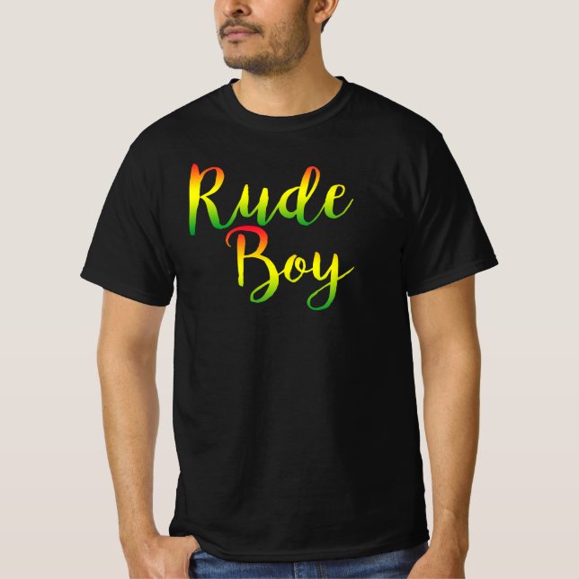 Camiseta Garoto Rude - G00d apenas Rasta Reggae Roots Tee (Frente)