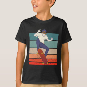 Camiseta Garoto Skatista Garoto Skate Skate Cultura Anime F