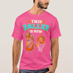Camiseta Garotos De Basquete 8º Aniversário Este Chamador É