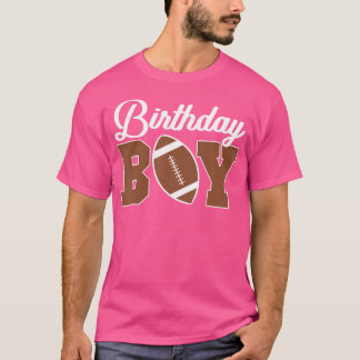 Camiseta Garotos de Festa de aniversário de Futebol de Aniv