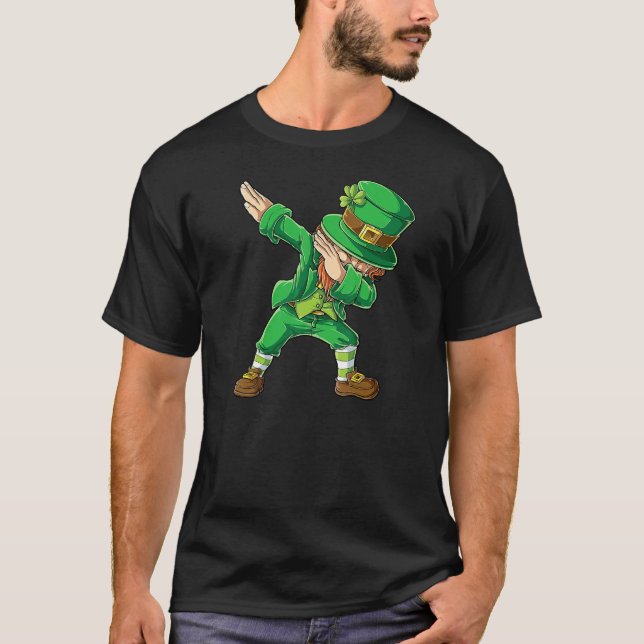 Camiseta Garotos De Leprechaun Dias de São Patrícios (Frente)