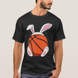 Camiseta Garotos Engraçados Felz pascoa Coelhinho de Basqu