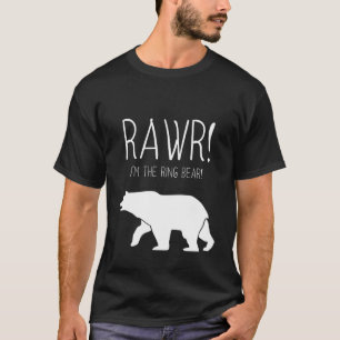 Camiseta Garotos Eu Sou O Portador Do Anel Engraçado Crianç