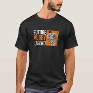 Camiseta Garotos Futuro Cota De Legenda De Rugby Para Seu F