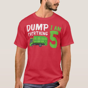 Camiseta Garotos Garbage Truck Dump Tudo Que Sou 5 Cuecas B