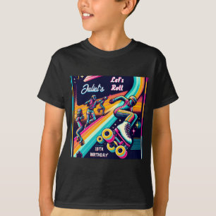 Camiseta Garotos legal Roller Sking 13 Aniversário