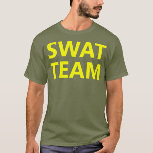 Camiseta Garotos Táticos da Polícia da SWAT do Halloween