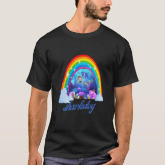 Camiseta garotos tubarões