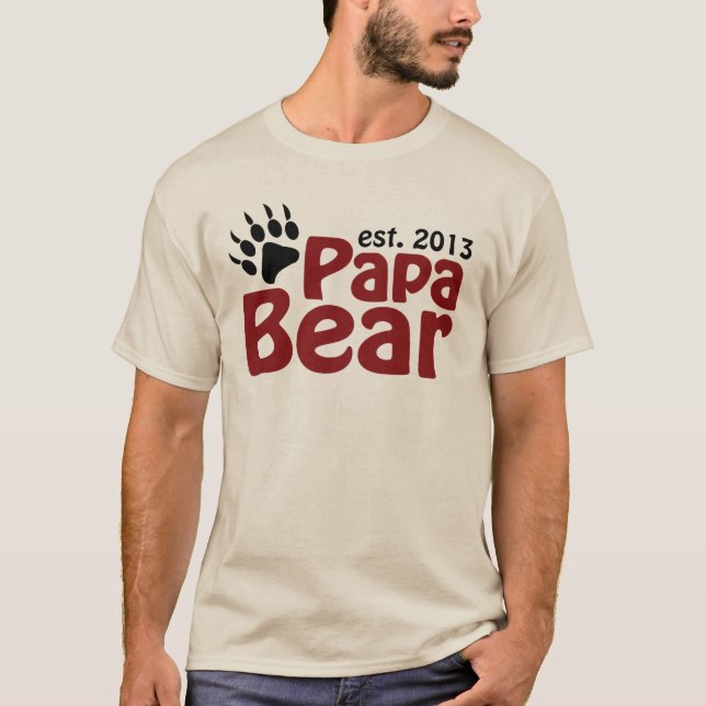 Camiseta Garra de urso 2013 da papá (Frente)