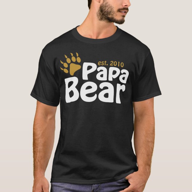 Camiseta garra de urso est da papá 2010 (Frente)