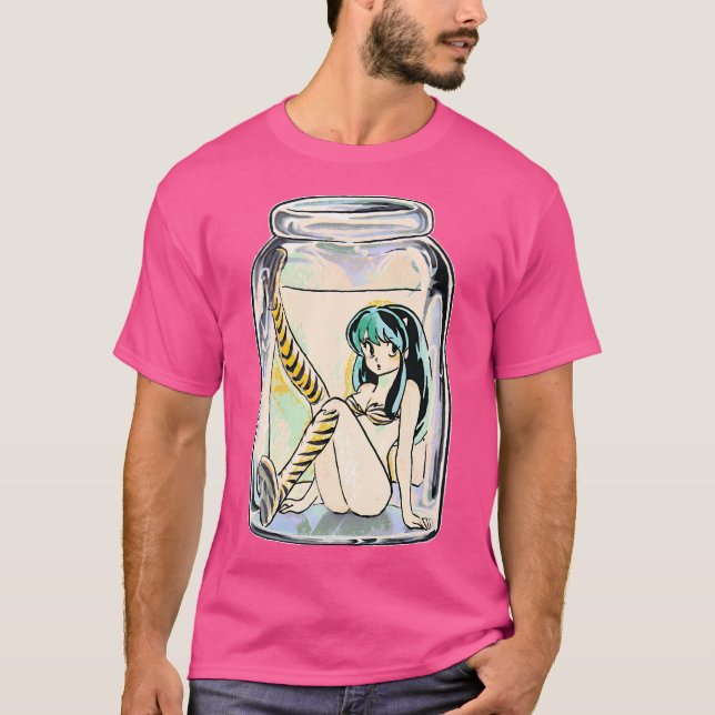 Camiseta Garrafa Clássica de Invasor de Lum (Frente)