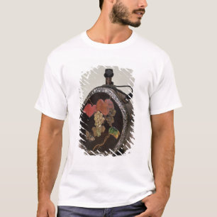 Camiseta Garrafa da causa embutida com a madrepérola
