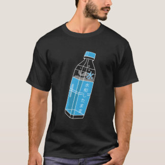 Camiseta Garrafa de Água Estética Harajuku Mantenha-se Hidr