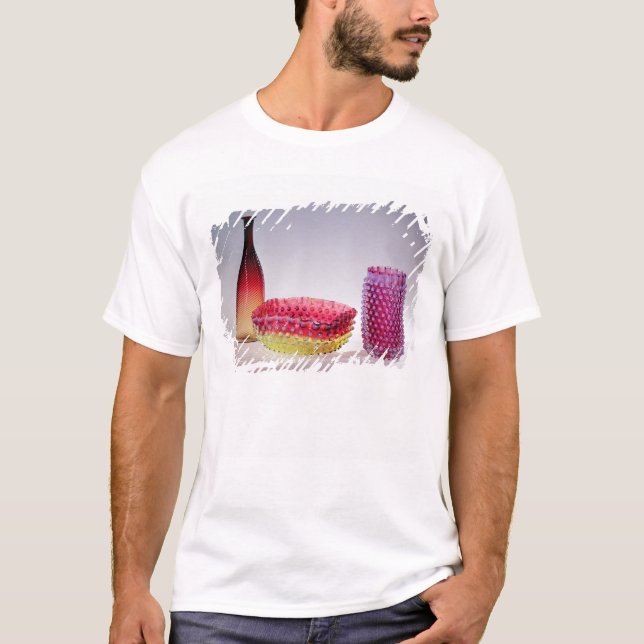 Camiseta Garrafa de Amberina, Nova Inglaterra Vidro (Frente)