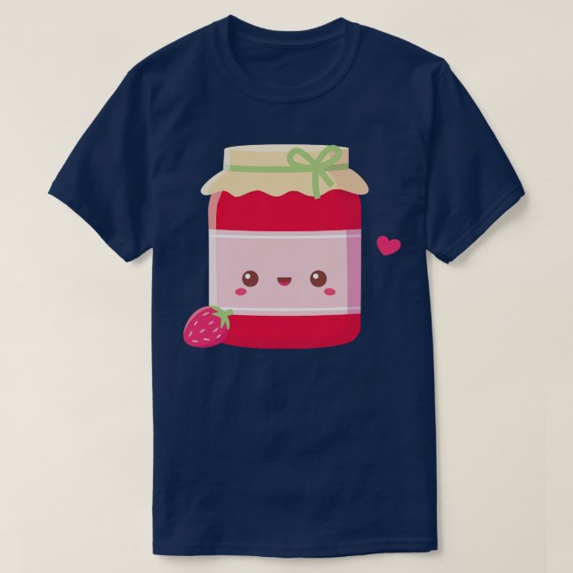 Camiseta Garrafa de amora doce (Frente do Design)