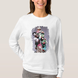 Camiseta Garrafa de Chelsea que descreve uma mãe e crianç