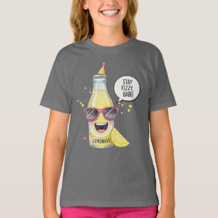 Camiseta Garrafa de limonada no Chapéu do Partido, por Nata