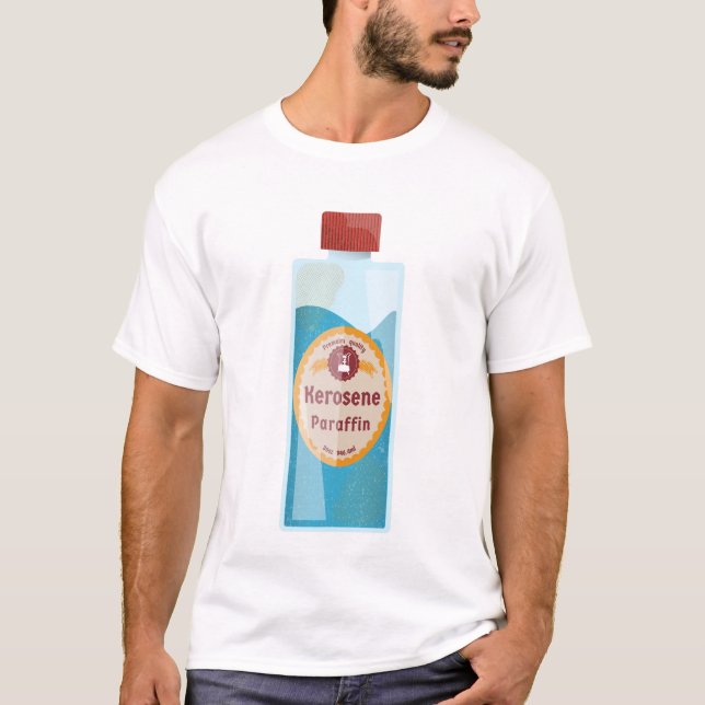 Camiseta Garrafa de Querosene (Frente)