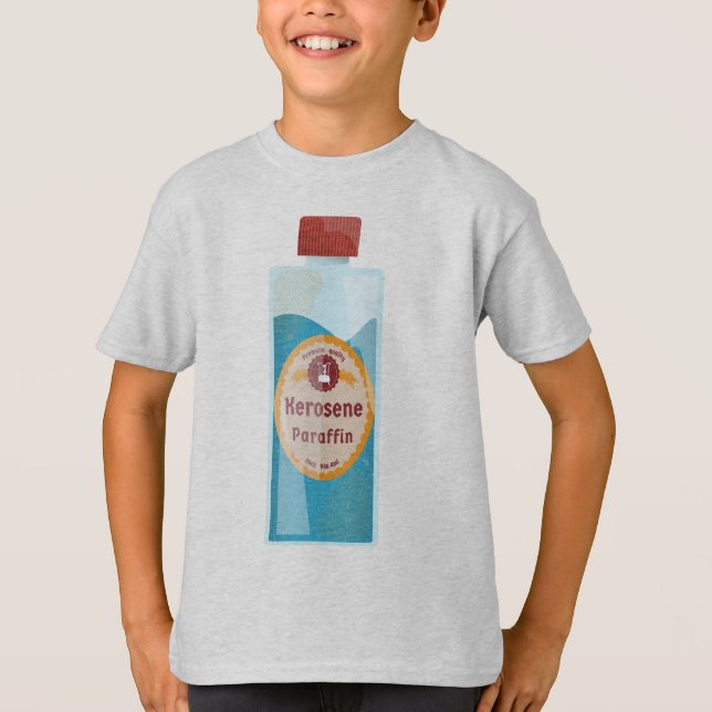 Camiseta Garrafa de Querosene Parafina (Frente)