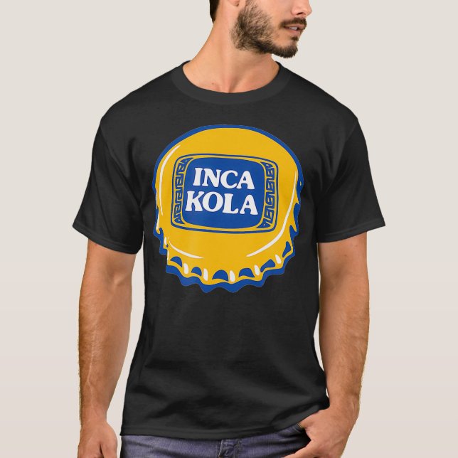 Camiseta Garrafa de Soda Inca Kola Bble Bebidas (Frente)