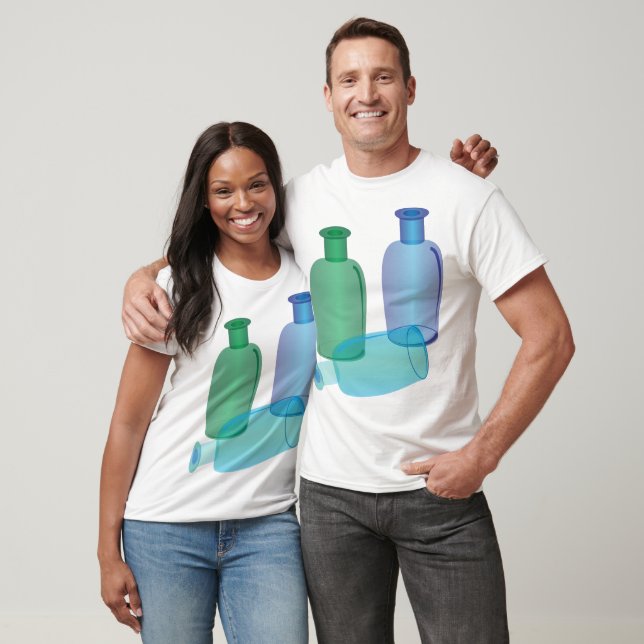 Camiseta Garrafa de Vidro (Unissex)