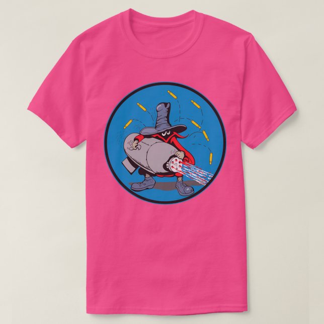 Camiseta Garrafadores F4E Phantom II 366th TFW Estilo Limpo (Frente do Design)