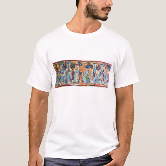 Camiseta Garrafas do estúdio (Frente)