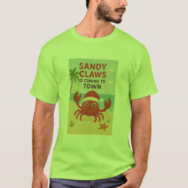 Camiseta Garras arenosas chegando à cidade