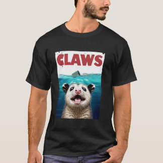 Camiseta Garras Ogambá e Lixeira Altas Cuecas Engraçadas