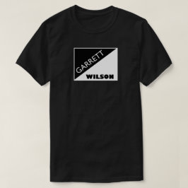 Camiseta Garrett Wilson Preto e Branco
