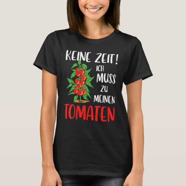 Camiseta Gärtner Tomato Gardening Gebergarten Slogan (Frente)