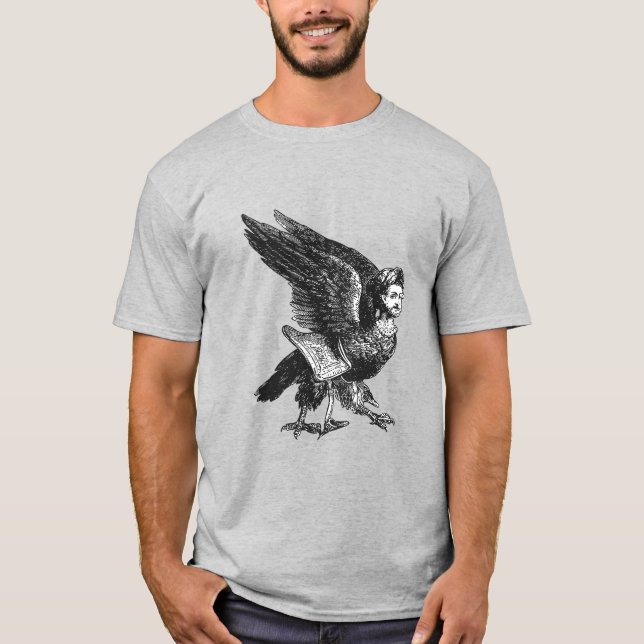 Camiseta Garuda Demônio Uma Fusão De Humano e Ave (Frente)