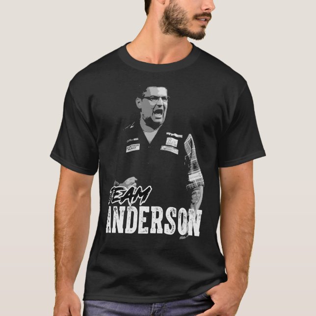Camiseta Gary Anderson PDC 2022 Classic T-Shirt (Frente)