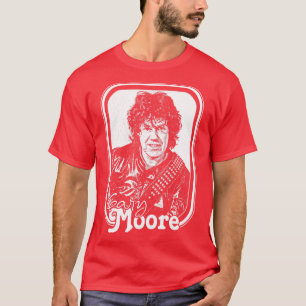 Camiseta Gary Moore Retro Style Fan Design
